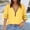 Yellow, variant on MAIHAN Women's Polo Shirts Half Sleeve Summer Tees Casual Basic Tee Shirts Basic Workout Clothes Plus Size T Shirts for Women