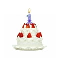 thumbnail image 2 of Souew Number Candle 1, Birthday Number Candle Purple Flower Birthday Number Candle Glittering Charming Number Candle Paraffin Number Candle for Girls Boys Birthday Anniversary,Event & Party, 2 of 9