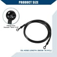 thumbnail image 4 of 1 Set 200cm Length Brake Hose Motorcycle Hydraulic Brake Line Oil Hose Pipe Fitting with Banjo, 4 of 7