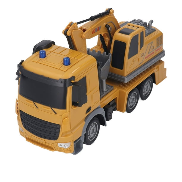2.4G RC Excavadora Construccion Tractor Control Remoto Simulacion Excavadora Juguete para Ninos Vhermosa Bodega Aurrera en linea