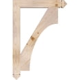 thumbnail image 3 of Ekena Millwork 3 1/2"W x 26"D x 38"H Westlake Arts & Crafts Smooth Bracket, Douglas Fir, 3 of 4