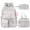 Gray Daisy, variant on Cute School Backpack Set Water Resistant Durable 3-in-1 School Bookbag for Travel & Daily Use