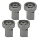 thumbnail image 5 of Pieza De Rueda Para Lavavajillas, Duradera PP 4 Piezas Rueda Para Lavavajillas Pieza De Repuesto De 25 Mm / 1 Pulgada De Diámetro Para Cocina Para Restaurante, 5 of 7