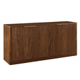 thumbnail image 5 of Hassch 59" Buffet Sideboard with 4 Doors, Kitchen Storage Cabinet, Coffee Bar Cabinet with Shelves for Dining Room, Living Room, Entryway, Walnut, 5 of 8