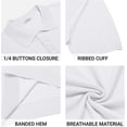 thumbnail image 6 of COOFANDY Mens Knit Polo Shirts Casual Short Sleeve Classic Polo Top Shirts Button Down Business Shirts, 6 of 10