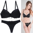 thumbnail image 1 of Traje de sujetador de encaje sexy europeo y americano de talla grande, ropa interior de mujer francesa, traje de sujetador, 1 of 6