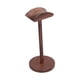 thumbnail image 3 of Soporte para auriculares, estante de exhibición estable y portátil con forma única de nogal, 3 of 8