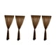 thumbnail image 1 of Inteprter Cortina de cocina de 2 paneles, puerta transparente, ventana, gasa, café, 200 x 270 cm 2piezas Café 100 x 270 cm 2 piezas, 1 of 6