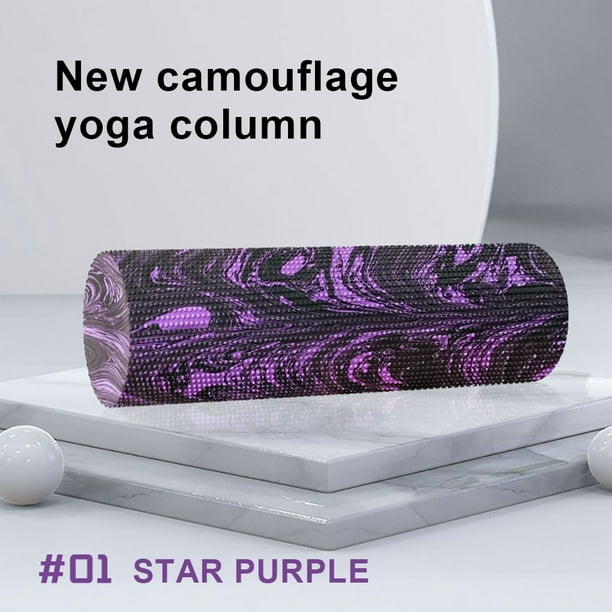 Gaiam Tri-Colour Yoga Block - Purple/Pink/Grey 