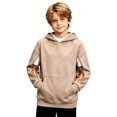 thumbnail image 6 of Gubotare Kid Hooded Boys Hoodie, Kids Hoodies, Boys' Fashion Hoodies & Sweatshirts Size 9-10 (Khaki,9-10 Years), 6 of 6