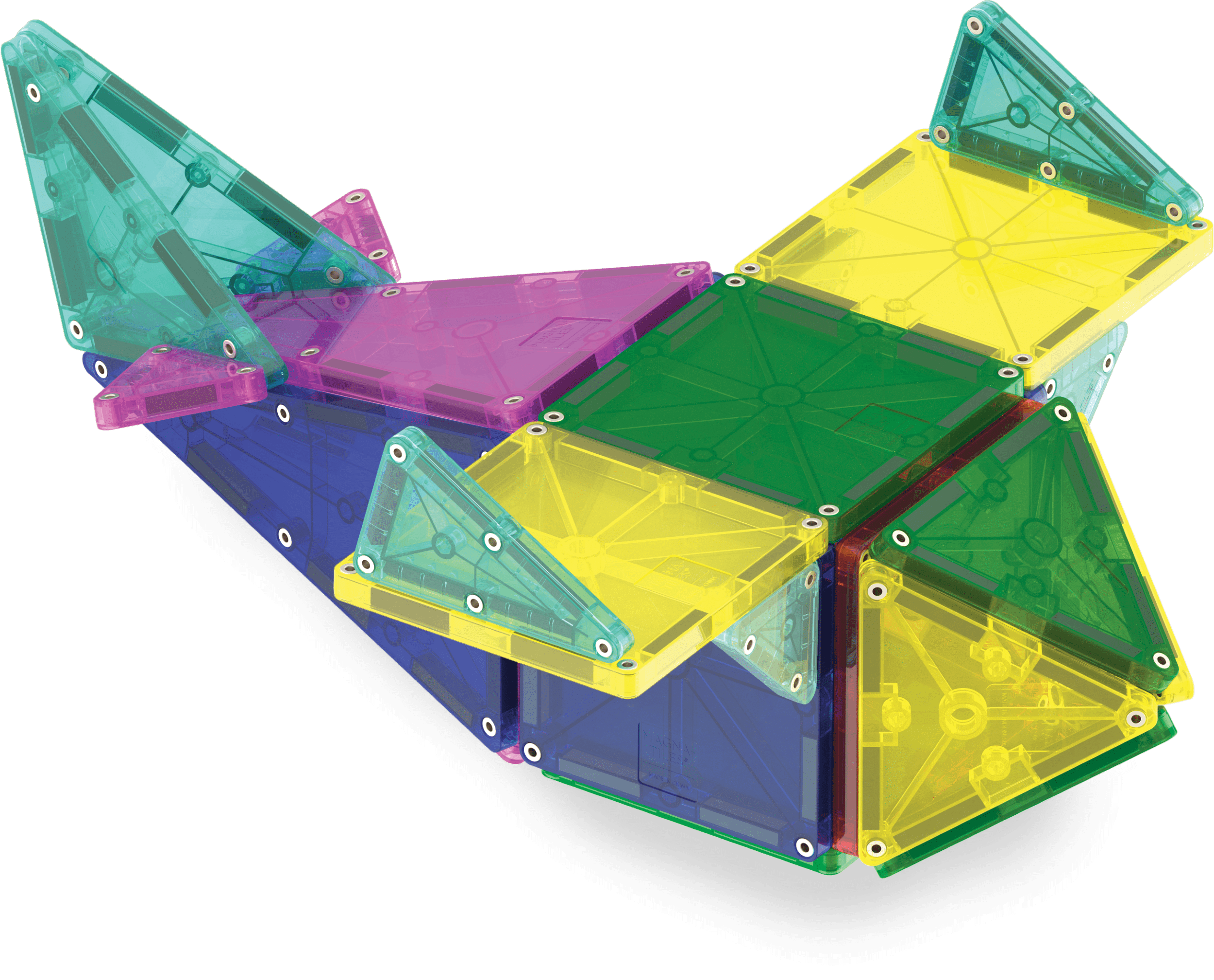 MAGNIFF Empty House & 66 セット Amazon.com: MAGNA-TILES Downhill Duo 40-Piece Magnetic