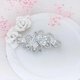 thumbnail image 4 of Broche de boda con cristales de circonita cúbica y diamantes de imitación para mujer, joyería para novias., 4 of 5