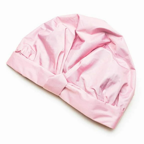 Grace Eleyae Satin-Lined Shower Cap - Blush