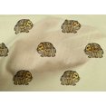 thumbnail image 4 of oneOone Cotton Cambric Fabric Elephant Block Print Fabric By The Yard 56 Inch Wide, 4 of 4
