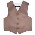 thumbnail image 3 of Dark Mauve Boys Satin Vest Spencer J - boys 7-8, 3 of 6