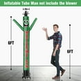 thumbnail image 2 of Watermelon Inflatable Tube Man Wacky Wavy Dancing Guy for Outdoor Decoration Advertising Business Promotion (Blower Not Included), 2 of 7