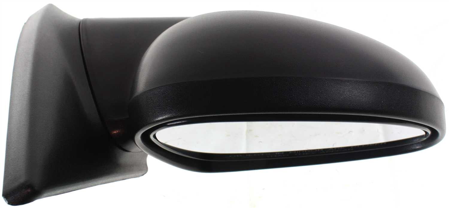 Mirror Compatible With 1998-2003 Ford Escort Right Passenger Side Textured Black Kool-Vue