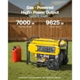 thumbnail image 2 of KFFKFF Portable Generator, 9625W Peak Watt Home Generator, Backup Generators for Home with Foldable Handle, Electric Start, Gas Powered, CO Sensor, 2 of 9