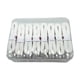 thumbnail image 2 of 8 Piezas Cinta para Mango Racket Tenis Badminton Squash Pickleball Tira Antideslizante Absorbente PU Sensación Seca Cómoda Apto para Práctica Competi Blanco, 2 of 8