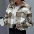 thumbnail image 1 of LOVZFMLL Cardigan pour Femmes Décontracté à Col Rabattu Manches Longues Manteau Long Blouse Manteau, 1 of 7