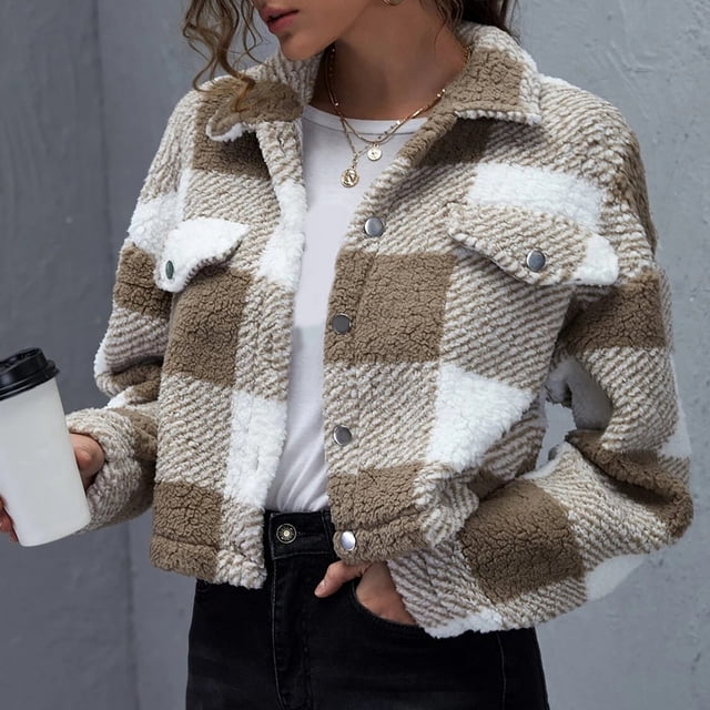 LOVZFMLL Cardigan pour Femmes Décontracté à Col Rabattu Manches Longues Manteau Long Blouse Manteau