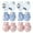 Multicolor, variant on TELOLY 6Pcs Baby Mittens,Cute Patterns Baby Mittens Newborn,Lightweight Design Baby Mittens 0-6 Months,Style1
