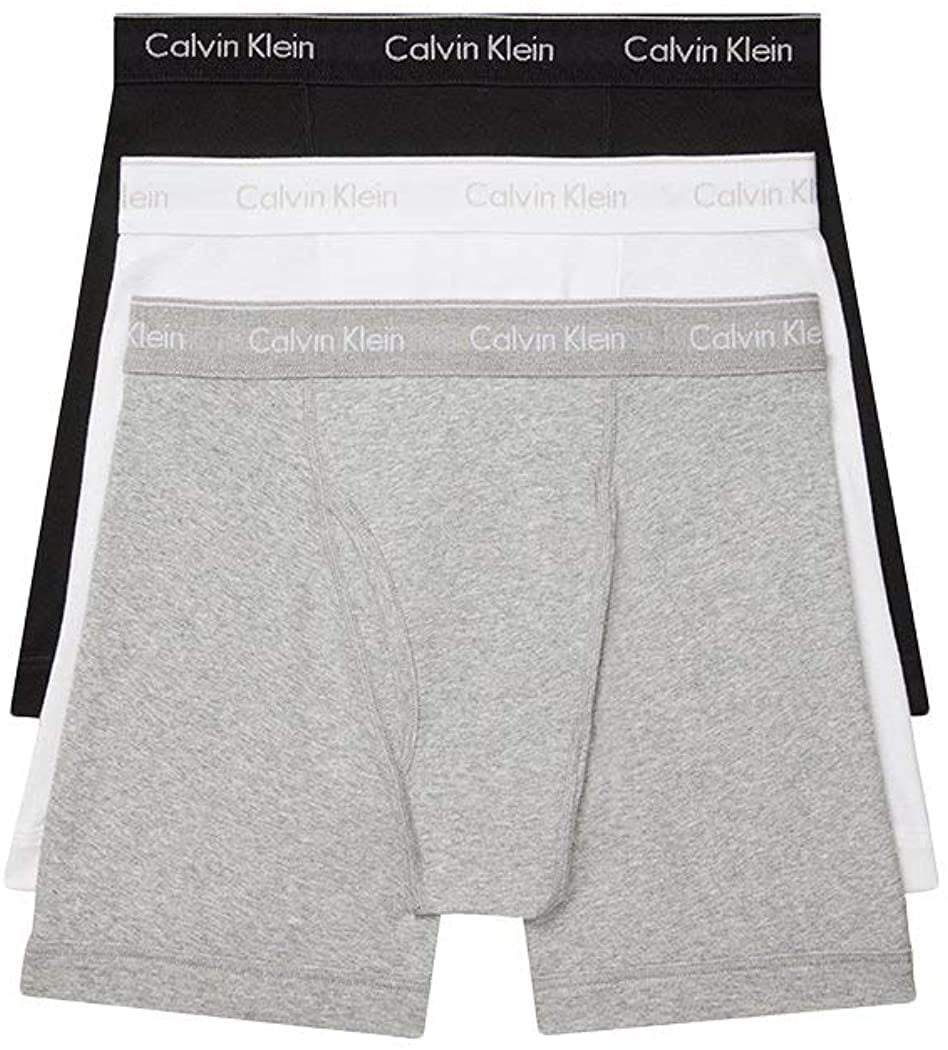 calvin klein boxer briefs 100 cotton