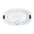 thumbnail image 2 of WaterTech Acrylic 84 in. x 46 in. Drop-In Whirlpool and Air Bath Combination Tub - Bone, 2 of 2