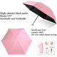 thumbnail image 4 of Paraguas de bolsillo de viaje Protección anti-UV Protección solar de verano Sombrillas Paraguas Paraguas de lluvia para niños Mini paraguas plegable ultraligero, 4 of 5