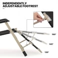 thumbnail image 4 of deck chair black, 4 of 9