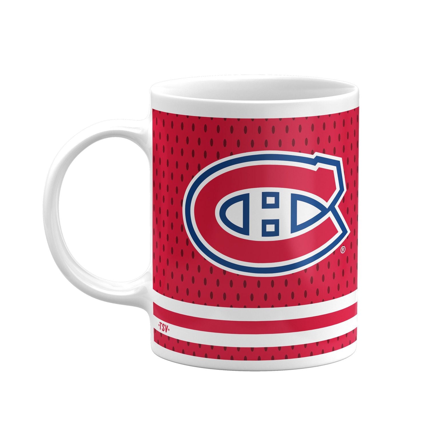 SET OF 2 11OZ OFFICIALLY LICENSED NHL COFFEE MUGS MONTREAL CANADIANS
