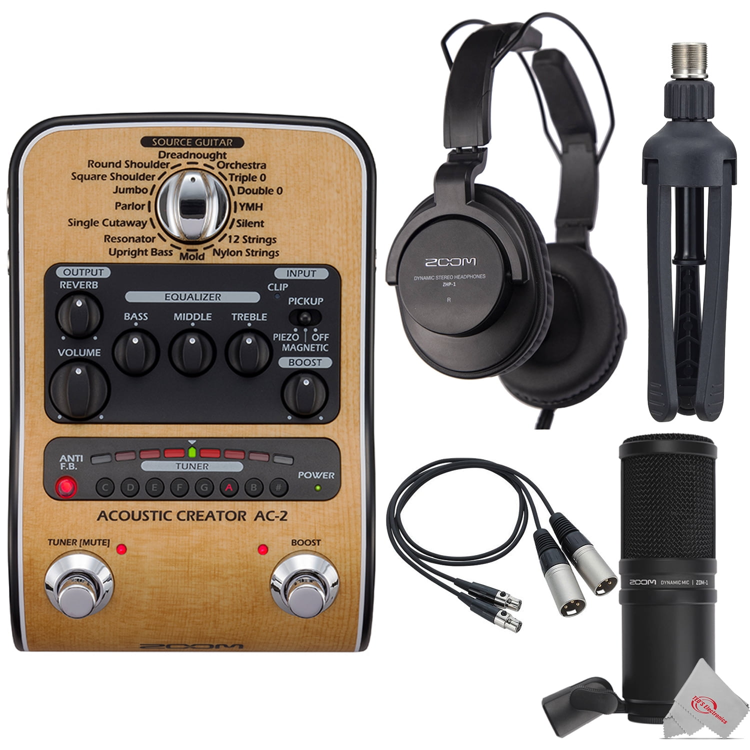ZOOM　AC-2 AC-2 Acoustic Pedal | Buy Now | ZOOM
