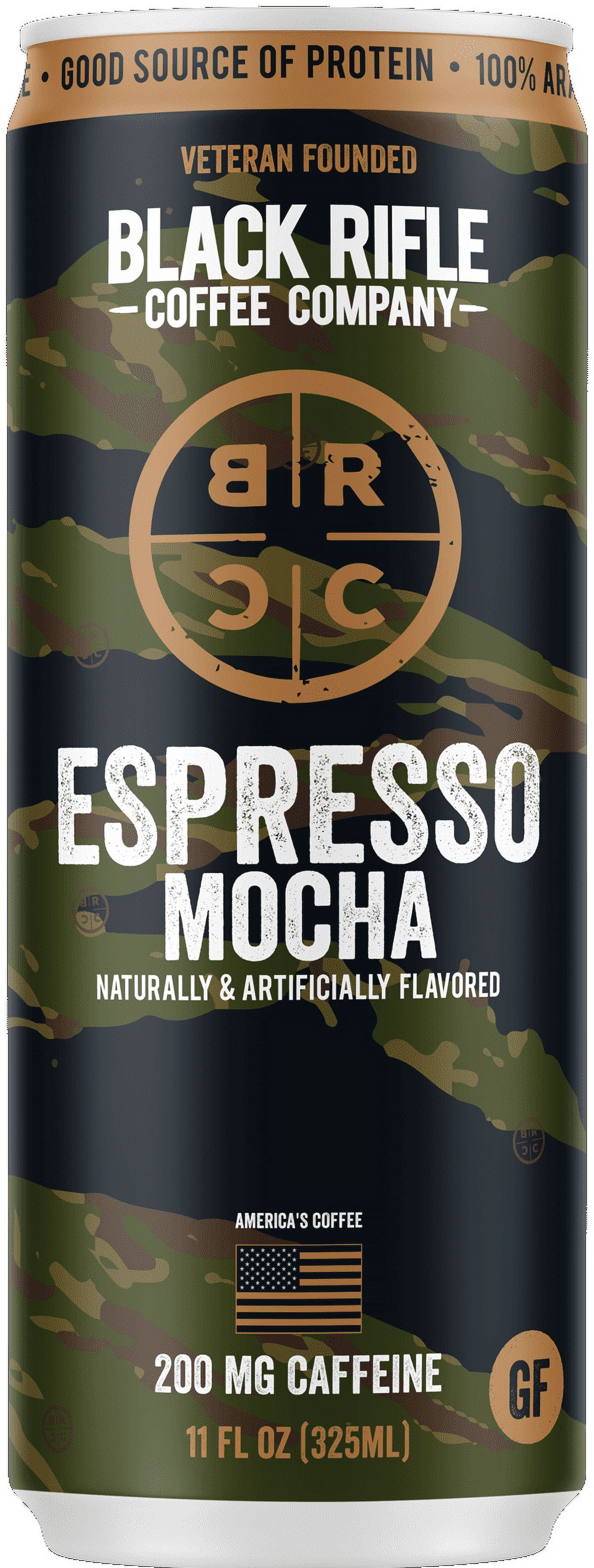 Black Rifle Coffee Company Ready-to-Drink Iced Espresso Mocha, 100