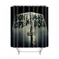 thumbnail image 1 of Halloween Shower Curtain Decoration  Horror Bathroom Props  Bloody Hands Pattern  Halloween Decoration Props, 1 of 7