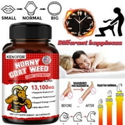 KENOFOR Horny Goat Weed Capsules for Men and Women - 13100 Maximum Strength - Performance, Endurance, Circulation, Energy and Immune Support