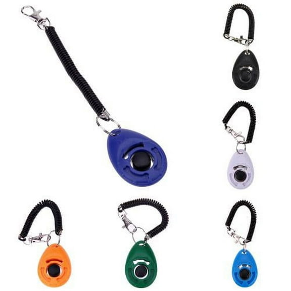Cheers.US Dog Training Clicker with Wrist Strap Durable Lightweight Easy to Use, Pet Training Clicker for Cats Puppy Birds Horses. Perfect for Behavioral Training