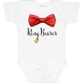 thumbnail image 3 of Inktastic Ring Bearer- Red Bow Tie Boys Baby Bodysuit, 3 of 5