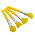 thumbnail image 3 of Professional Soft Silicone Face Mask Brush Makeup Brush Set DIY Tool Yellow, 3 of 8