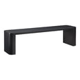 thumbnail image 2 of Moe's Home Collection Post Bench Wood in Black, 2 of 8