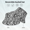thumbnail image 2 of Balery Yin Yang With Black And White Sombreros para el sol para hombre y mujer, sombrero de pescador con UPF 50+, 2 of 6