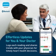 OMRON 7 Series Upper Arm Blood Pressure Monitor and Arm Cuff with AFib Detection for Home Use