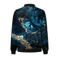 thumbnail image 5 of Veste pour Femme 2025 Puawkoer 1 Pce Veste Noire Veste d'Automne Veste en Laine Blazers & Vestes de Costume Blazers pour Femmes Vestes Décontractées Quotidiennes Légères à Fermeture Éclair, 5 of 5