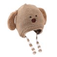 thumbnail image 1 of Gorro de lana para niños de otoño e invierno, gorro cálido con protección para los oídos, bonito y superlindo, 1 of 5