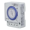 thumbnail image 2 of Mechanical Time Control Switch, Flame Retardant Compact Timer Switch 100-240VAC Clock Type  For Home For Kitchen, 2 of 8