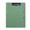 Green, variant on Ohmyroo A4 Double Clip Folder 12.6in Black Plastic Office Document Organizer Writing Pad