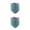 thumbnail image 4 of Methold Bufanda de baba para mascotas, 4 estaciones, cálido, adorable, lavable, Triangular, accesorios de toalla para cuello de 25-45cm, azul Azul oscuro 2piezas, 4 of 6