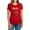 Red, variant on JLA Flash Spray Women's T Shirt, Royal, Medium