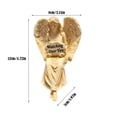 thumbnail image 2 of Angel Shelf Sitter Figurine (4.72in) - "Watching Over You" Memorial Statue, Resin Home Decor for Shelf & Mantel, 2 of 6