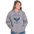 thumbnail image 3 of Rebel United Defender Patriotic Flag Zip Up Hoodie Men's Women's Brisco Brands S, 3 of 6