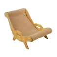 thumbnail image 3 of Rascador de sisal para gatos, reclinable, versátil, transpirable, 20,2 x 12,6 x 13,7 pulgadas, ligero, para moler, garra, protector de muebles., 3 of 9